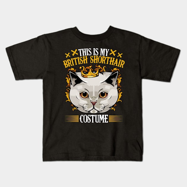 This Is My British Shorthair Costume - Funny Cat Lover Kids T-Shirt by Lumio Gifts